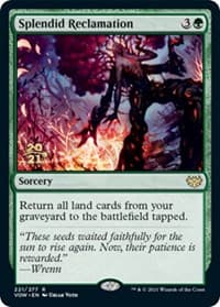 Splendid Reclamation (VOW) - Prerelease Cards - Magic: The Gathering card