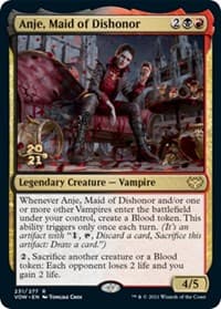 Anje, Maid of Dishonor - Prerelease Cards - Magic: The Gathering card