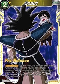 Scout - Saiyan Showdown Pre-Release Cards - Dragon Ball Super: Masters card
