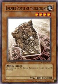 Barrier Statue of the Drought - Cyberdark Impact - YuGiOh card