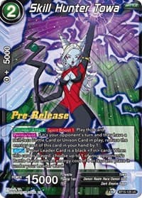 Skill Hunter Towa - Saiyan Showdown Pre-Release Cards - Dragon Ball Super: Masters card