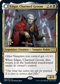 Edgar, Charmed Groom - Prerelease Cards - Magic: The Gathering card