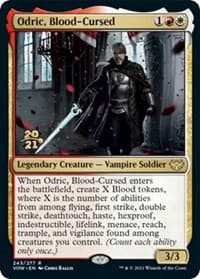 Odric, Blood-Cursed - Prerelease Cards - Magic: The Gathering card