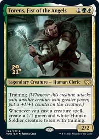 Torens, Fist of the Angels - Prerelease Cards - Magic: The Gathering card