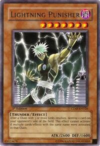 Lightning Punisher - Cyberdark Impact - YuGiOh card