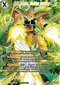 SS3 Nappa, Golden Invader (Gold Stamped) - Promotion Cards - Dragon Ball Super: Masters card