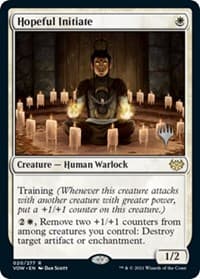 Hopeful Initiate - Promo Pack: March of the Machine - Magic: The Gathering card