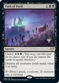 Path of Peril - Promo Pack: Duskmourn: House of Horror - Magic: The Gathering card