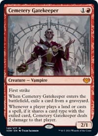 Cemetery Gatekeeper - Promo Pack: Aetherdrift - Magic: The Gathering card