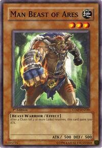 Man Beast of Ares - Cyberdark Impact - YuGiOh card