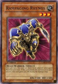 Rampaging Rhynos - Cyberdark Impact - YuGiOh card