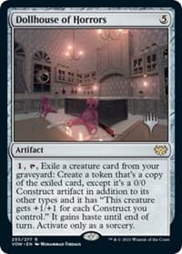 Dollhouse of Horrors - Promo Pack: Duskmourn: House of Horror - Magic: The Gathering card