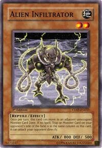 Alien Infiltrator - Cyberdark Impact - YuGiOh card