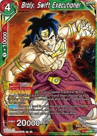 Broly, Swift Executioner - Mythic Booster - Dragon Ball Super: Masters card