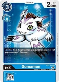 Gomamon - Classic Collection - Digimon Card Game card