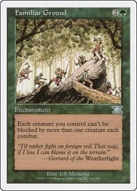 Familiar Ground - Classic Sixth Edition - Magic: The Gathering card