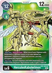HerculesKabuterimon - Classic Collection - Digimon Card Game card