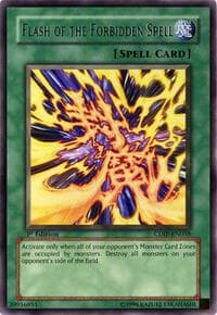 Flash of the Forbidden Spell - Cyberdark Impact - YuGiOh card