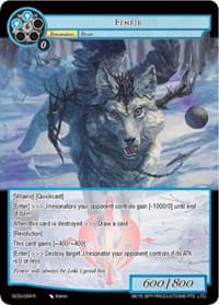 Fenrir - Game of Gods - Force of Will card