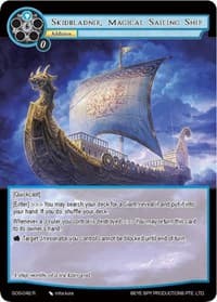 Skidbladnir, Magical Sailing Ship - Game of Gods - Force of Will card