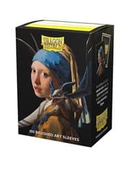 Dragon Shield Limited Edition Art Sleeves - The Girl With The Pearl Earring (100-Pack) - Dragon Shield Card Sleeves - Card Sleeves card
