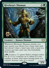 Hiveheart Shaman - Prerelease Cards - Magic: The Gathering card