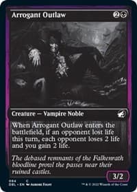 Arrogant Outlaw - Innistrad: Double Feature - Magic: The Gathering card