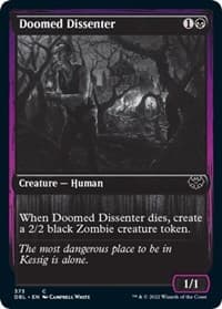 Doomed Dissenter - Innistrad: Double Feature - Magic: The Gathering card
