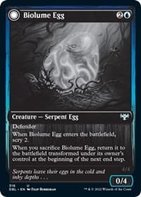 Biolume Egg - Innistrad: Double Feature - Magic: The Gathering card