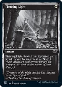 Piercing Light - Innistrad: Double Feature - Magic: The Gathering card