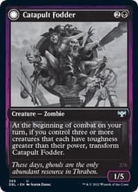 Catapult Fodder - Innistrad: Double Feature - Magic: The Gathering card