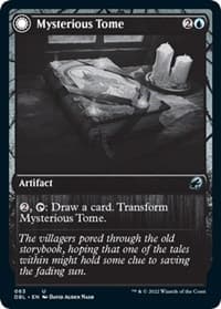 Mysterious Tome - Innistrad: Double Feature - Magic: The Gathering card