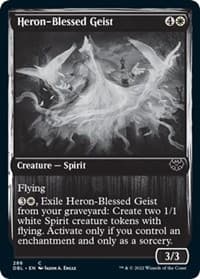 Heron-Blessed Geist - Innistrad: Double Feature - Magic: The Gathering card