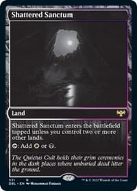 Shattered Sanctum - Innistrad: Double Feature - Magic: The Gathering card