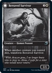 Bereaved Survivor - Innistrad: Double Feature - Magic: The Gathering card