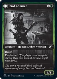 Bird Admirer - Innistrad: Double Feature - Magic: The Gathering card