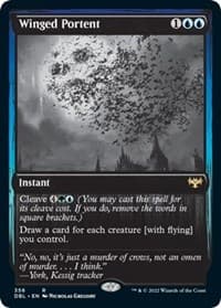 Winged Portent - Innistrad: Double Feature - Magic: The Gathering card