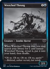 Wretched Throng - Innistrad: Double Feature - Magic: The Gathering card