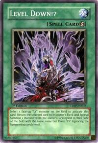 Level Down!? - Cyberdark Impact - YuGiOh card
