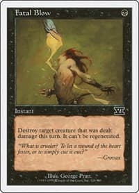 Fatal Blow - Classic Sixth Edition - Magic: The Gathering card