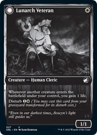 Lunarch Veteran - Innistrad: Double Feature - Magic: The Gathering card