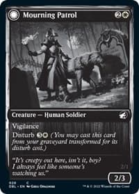Mourning Patrol - Innistrad: Double Feature - Magic: The Gathering card