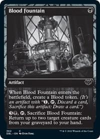 Blood Fountain - Innistrad: Double Feature - Magic: The Gathering card