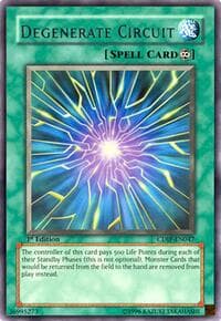 Degenerate Circuit - Cyberdark Impact - YuGiOh card