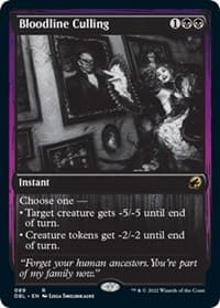 Bloodline Culling - Innistrad: Double Feature - Magic: The Gathering card