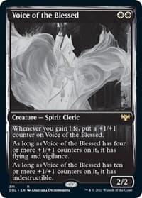 Voice of the Blessed - Innistrad: Double Feature - Magic: The Gathering card