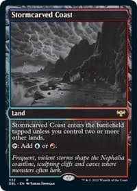 Stormcarved Coast - Innistrad: Double Feature - Magic: The Gathering card