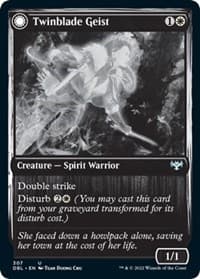 Twinblade Geist - Innistrad: Double Feature - Magic: The Gathering card