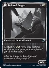 Beloved Beggar - Innistrad: Double Feature - Magic: The Gathering card