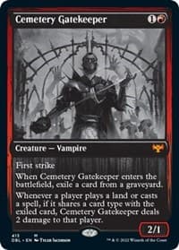 Cemetery Gatekeeper - Innistrad: Double Feature - Magic: The Gathering card